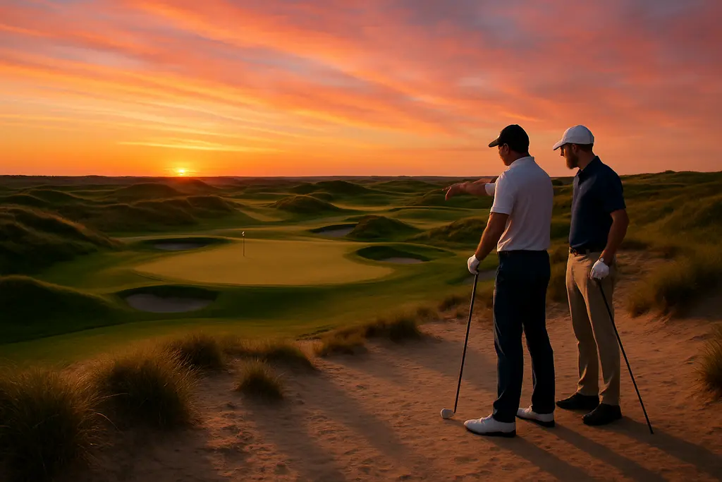 Rodeo Dunes design with sandy fairways rolling through open Colorado dunes