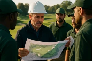 Hempstead restoration view of fairway contours and bunkers at a historic Long Island course